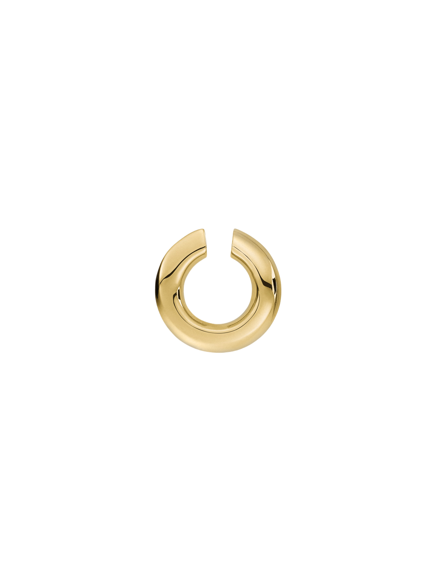 Ville et mer earcuff - gold vermeil